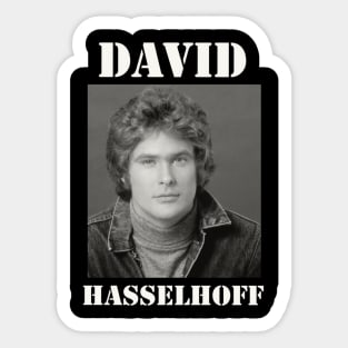 David Hasselhoff Sticker